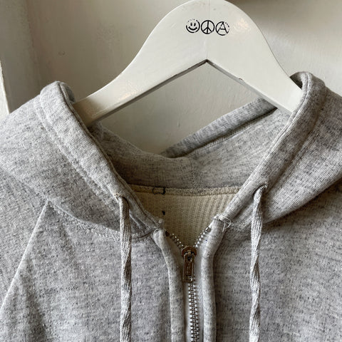 80’s Thermal Lined Zip Hoodie - Large