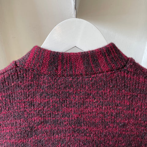 50’s Penguin Zip Sweater - XL