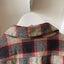 70’s Pendleton Wool Plaid Loop Collar - XL