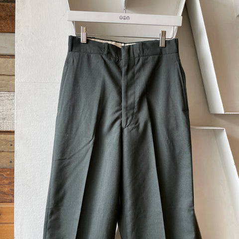60’s Military Tropical Wool Trousers - 26” x 30”