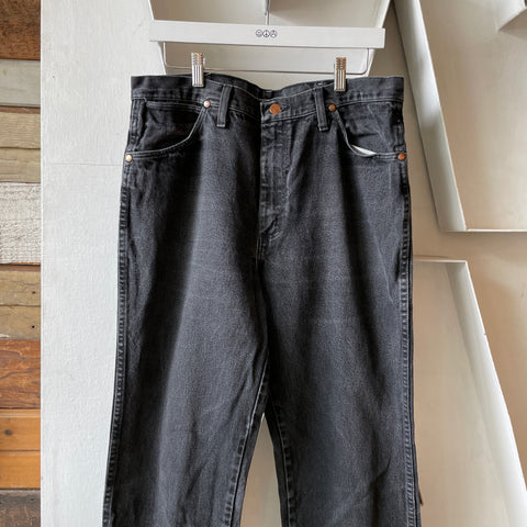 80’s Wrangler Faded Black Jeans - 34” x 30.5”