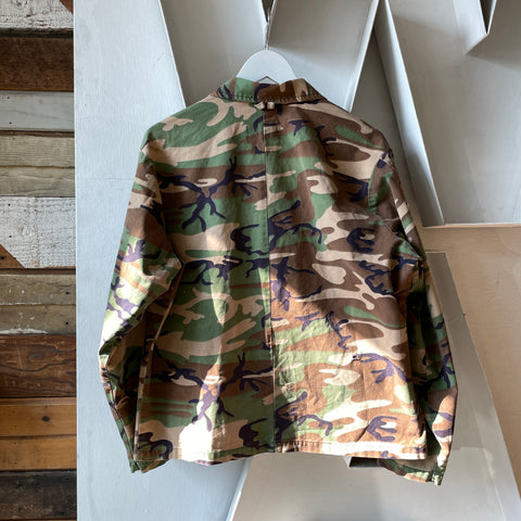 70’s Catfish Camo Button Up - Medium
