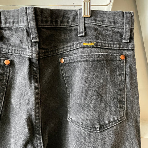 80’s Wrangler Faded Black Jeans - 34” x 30.5”