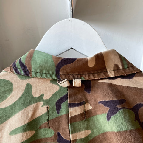 70’s Catfish Camo Button Up - Medium