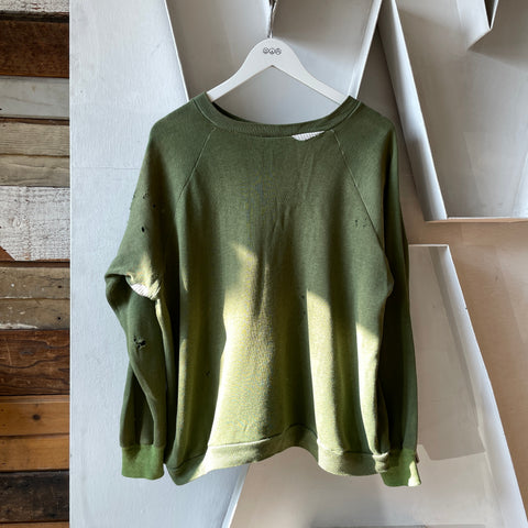 70’s Thrashed Poly Crewneck - Medium