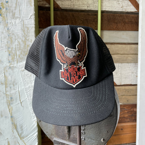 80’s Harley Davidson Live to Ride Hat - OS