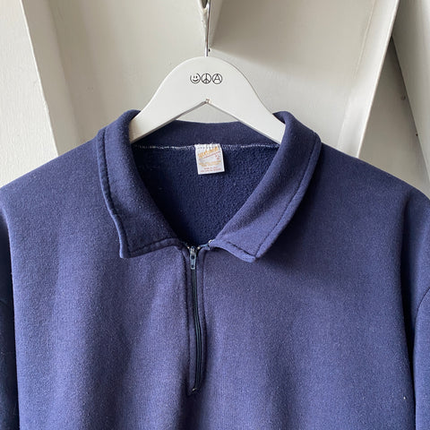 70's Fireman 1/4 Zip Sweat - XL