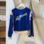 50’s Wilson Satin Crewneck Warm Up - Medium