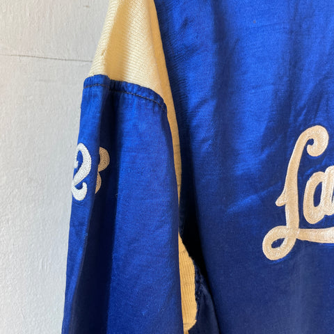 50’s Wilson Satin Crewneck Warm Up - Medium