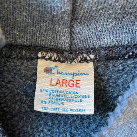 80’s Champion Thrashed CWU Hoodie - Large