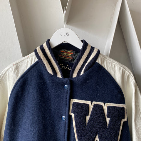 70's Varsity Jacket - Large