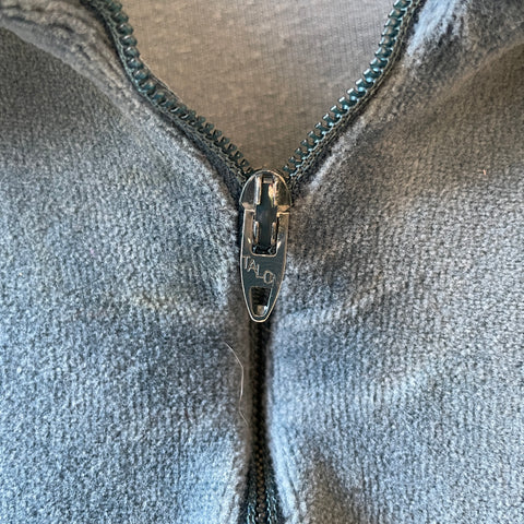 60’s Painted Velour Quarter Zip - Medium