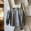 60's Heather Quarter Zip Sweatshirt - Small