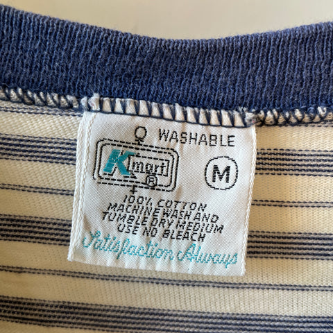 70’s Striped Pocket Tee - Medium