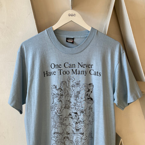 90’s Too Many Cats Tee - Large