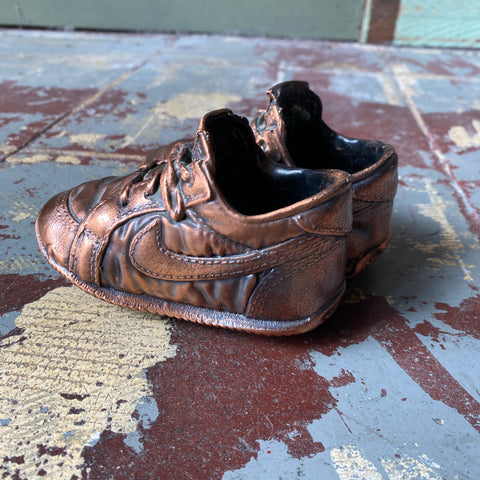 Bronzed Nikes - XXXXS