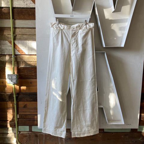 50's Stamped Sailor Pants - 35” x 32”