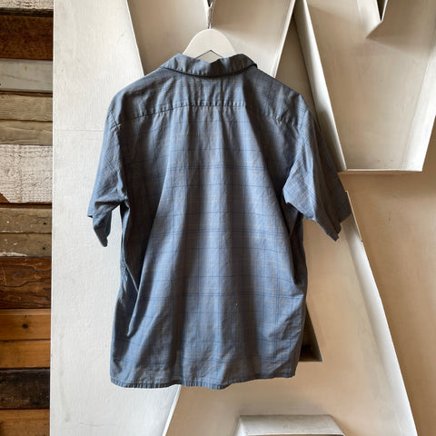60’s Arrow Loop Collar Button-Up - Large