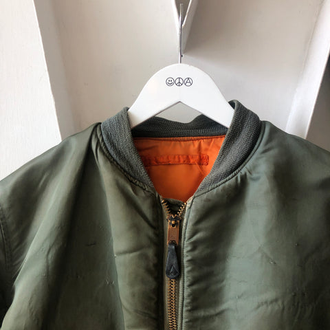 70's MA-1 Bomber Jacket - Large