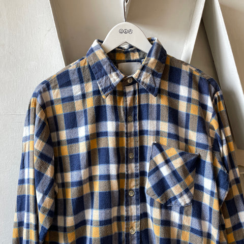 80’s Plaid Flannel - Medium