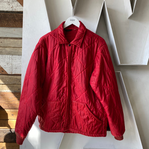 70's Big Smith Quilted Jacket - Large