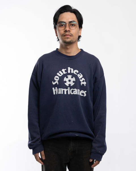 90’s Patched Soccer Crewneck - XL