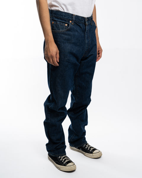 70’s Dark Wash Levi’s 505 Denim - 35.5” x 32”