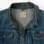 50’s Wrangler Blue Bell Pleated Denim Jacket - Large