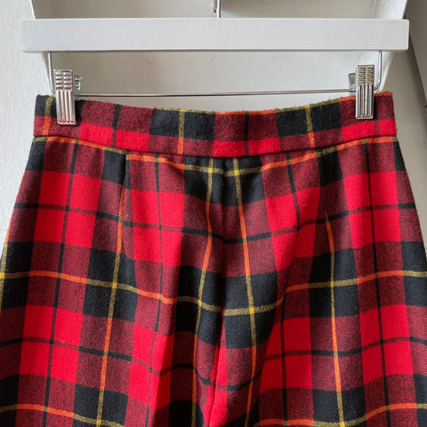 70’s Plaid Flares - 26” x 31”