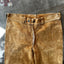 70’s Suede Leather Pants - 37” x 31”