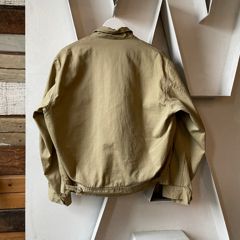 60’s US Coast Guard Lined Trucker Jacket - Large