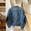 70’s Lined Denim Trucker Jacket - Large