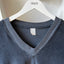 70’s Velour V-neck Pullover Sweatshirt - Large