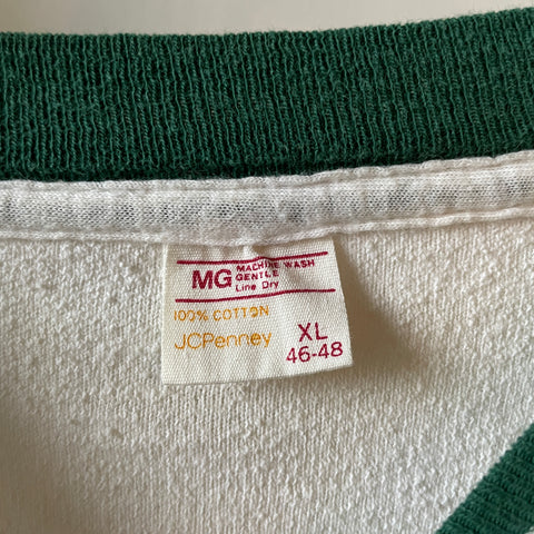 60’s JCP Velour Sweat Tee - XL