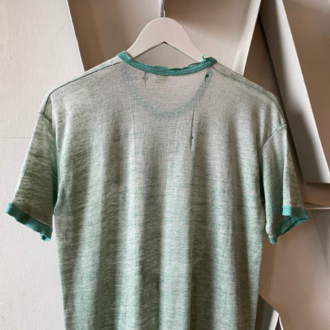 80’s Paper Thin Eagle Ringer - Medium