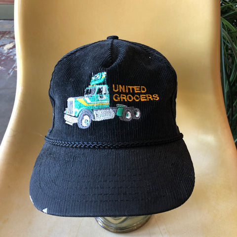 80’s Grocers Corduroy Trucker Hat - OS
