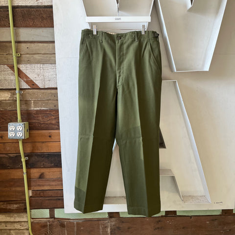 50’s Wool Military Trousers - 34” x 27.5”