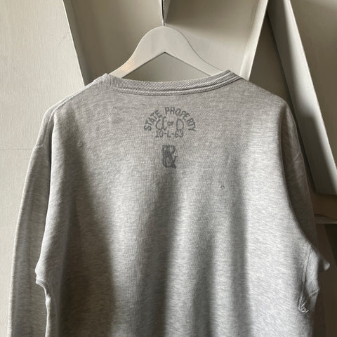 60’s U of O Single V Russell Crewneck Sweatshirt - Large