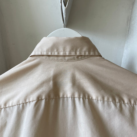 70’s Ruffled Button Up - Small