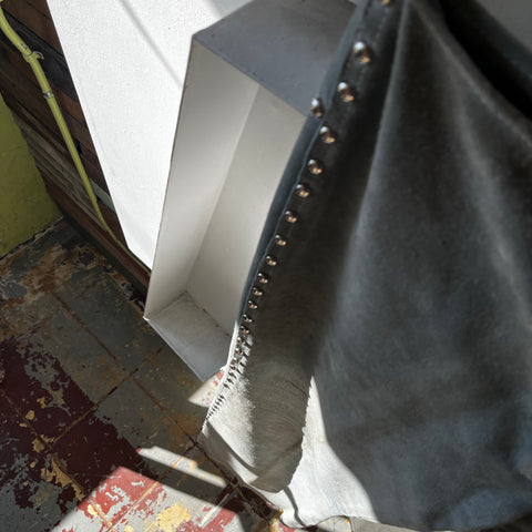 80's Suede Studded Pants - 30” x 33”