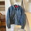 70’s Lined Denim Trucker Jacket - Large