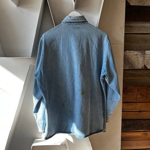 70’s Levi’s Denim Western Shirt - Large