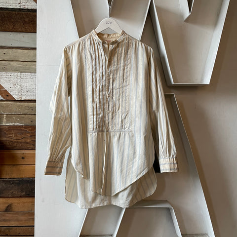 20’s Pleated Shirt - Large