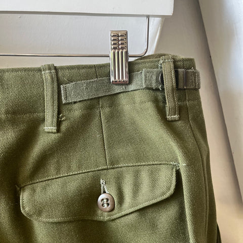 50’s Wool Military Trousers - 34” x 27.5”