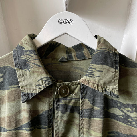 70’s Tiger Stripe Hunting Jacket - Large