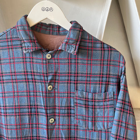 60’s Plaid Flannel - Medium