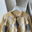 80’s Lambswool Argyle Sweater - Large