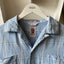 70’s Faded Blue Boxy Loop Collar - Medium