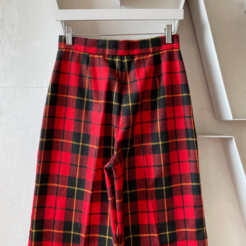 70’s Plaid Flares - 26” x 31”