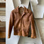 50’s Buckskin Fringe Pocket Leather Jacket - Small